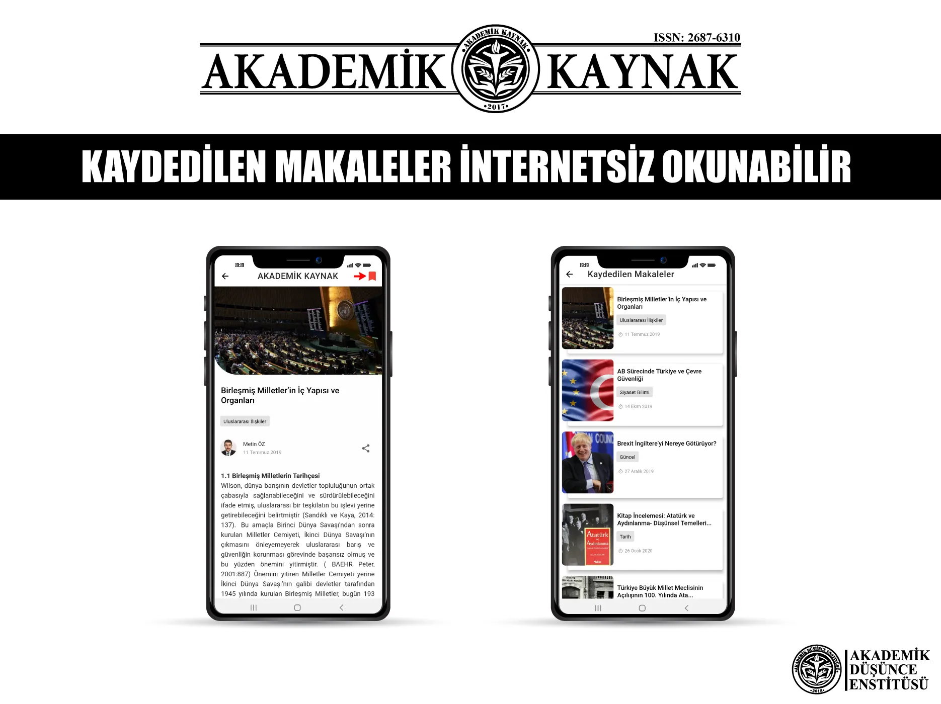 Akademik Kaynak - Makaleler | Indus Appstore | Screenshot