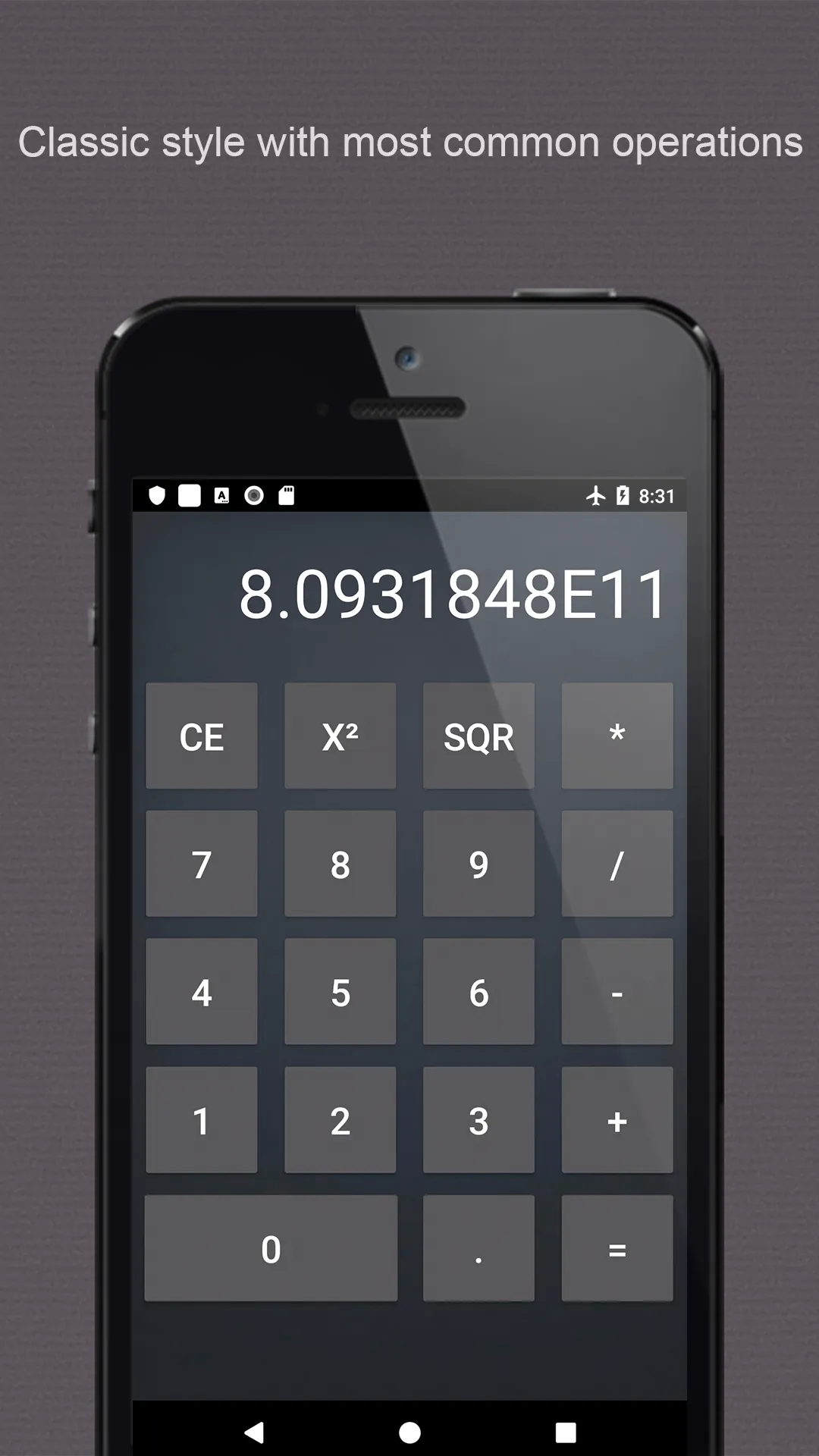 Big Size Calculator | Indus Appstore | Screenshot