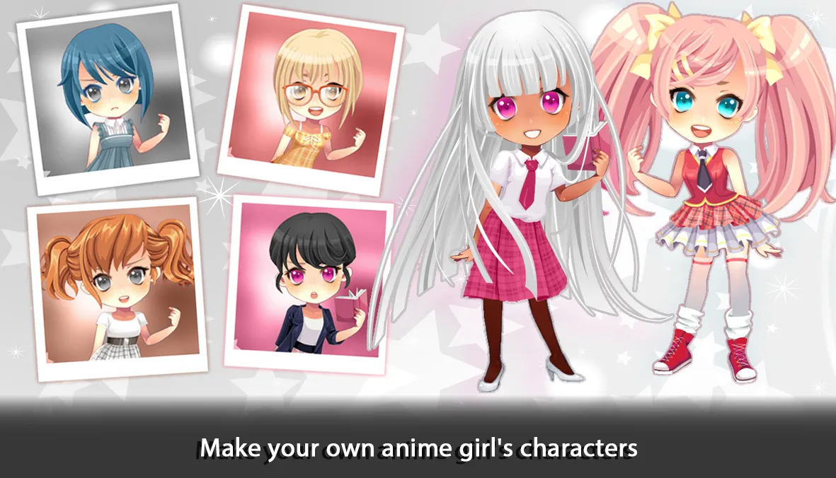 Chibi Anime Doll Girl Dress Up | Indus Appstore | Screenshot