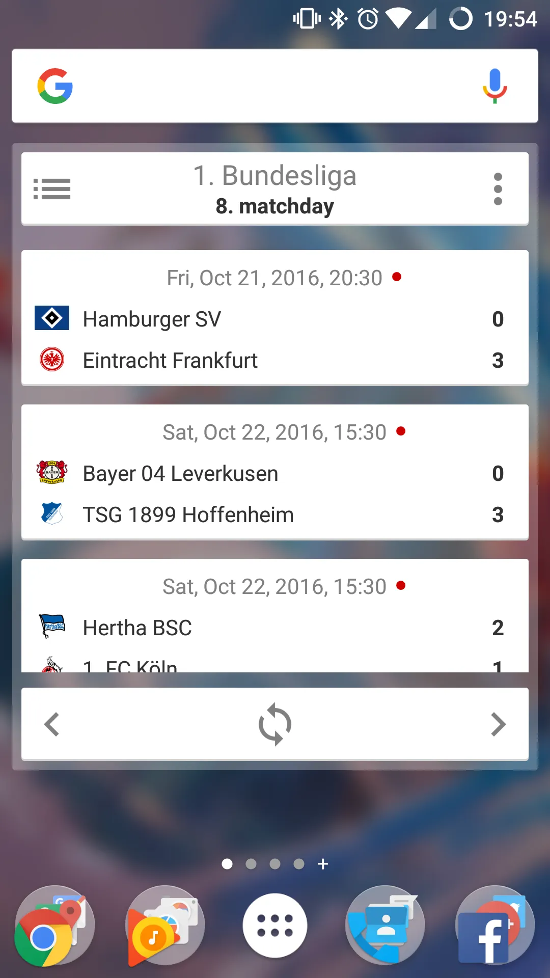 Widget for Bundesliga | Indus Appstore | Screenshot