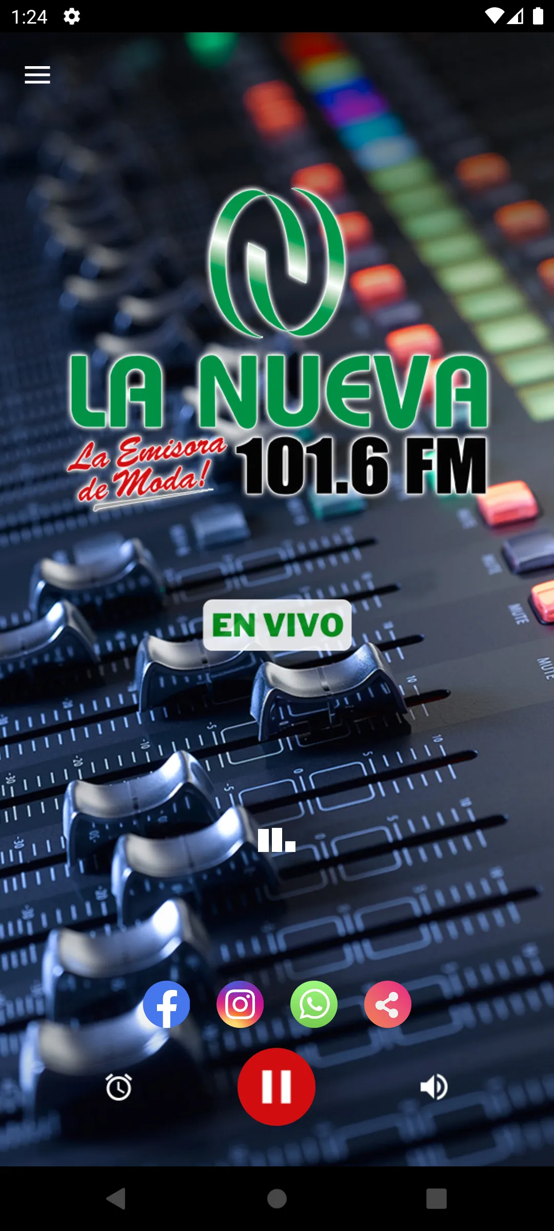 La Nueva Stereo | Indus Appstore | Screenshot