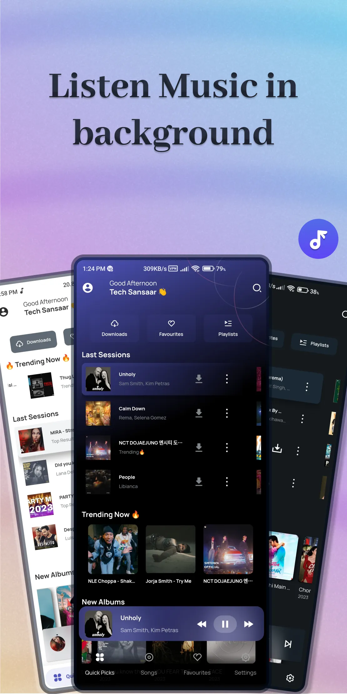 ViaMusic Music Player | Indus Appstore | Screenshot