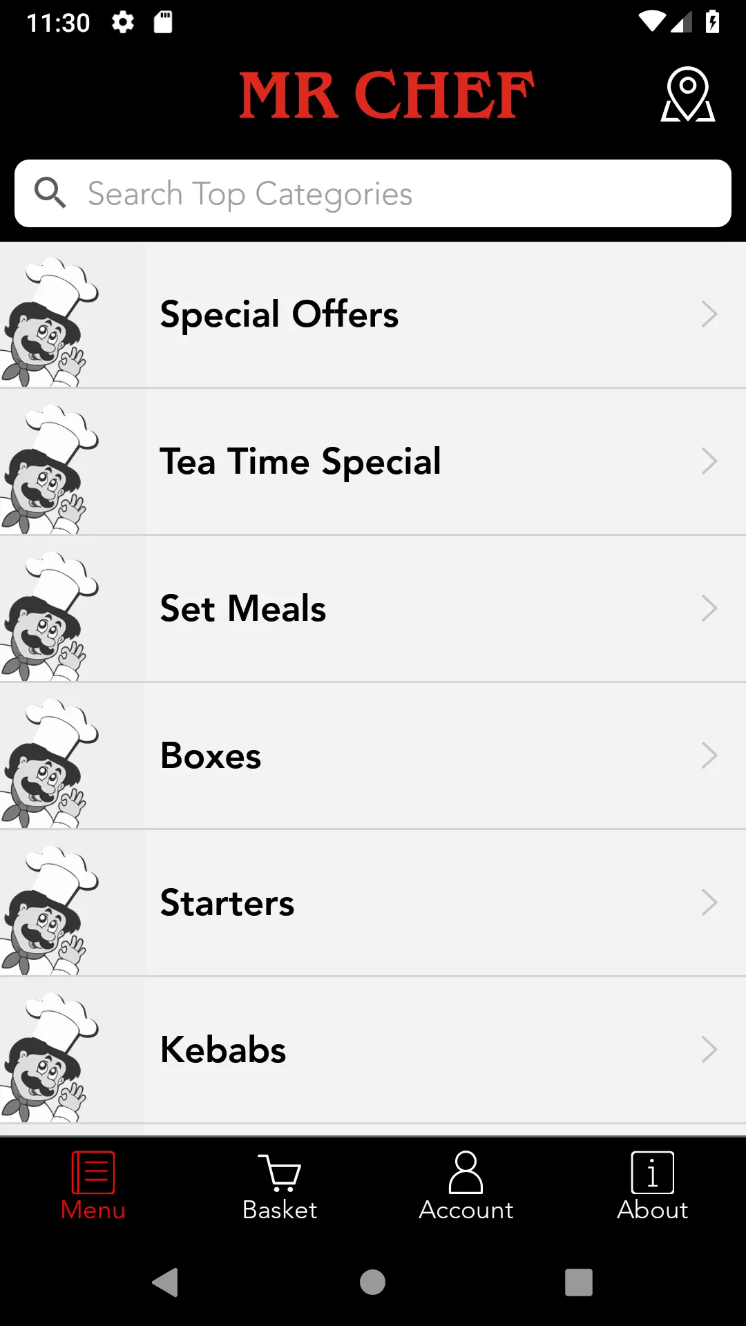 Mr Chef Uddingston | Indus Appstore | Screenshot