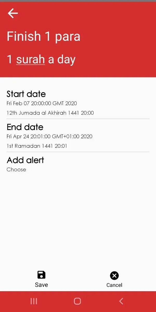 Islamic Hijri Calendar | Indus Appstore | Screenshot