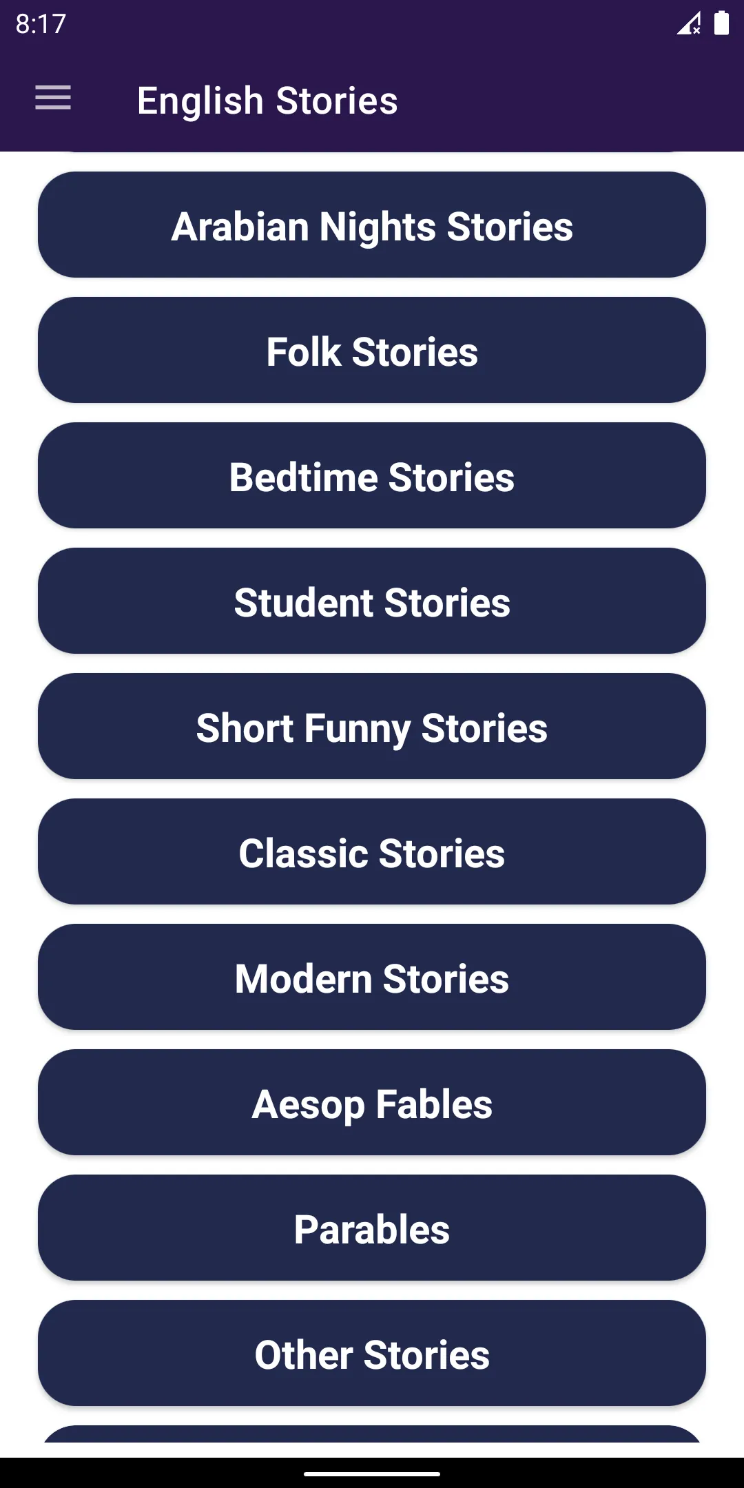 English Stories Offline Audio | Indus Appstore | Screenshot