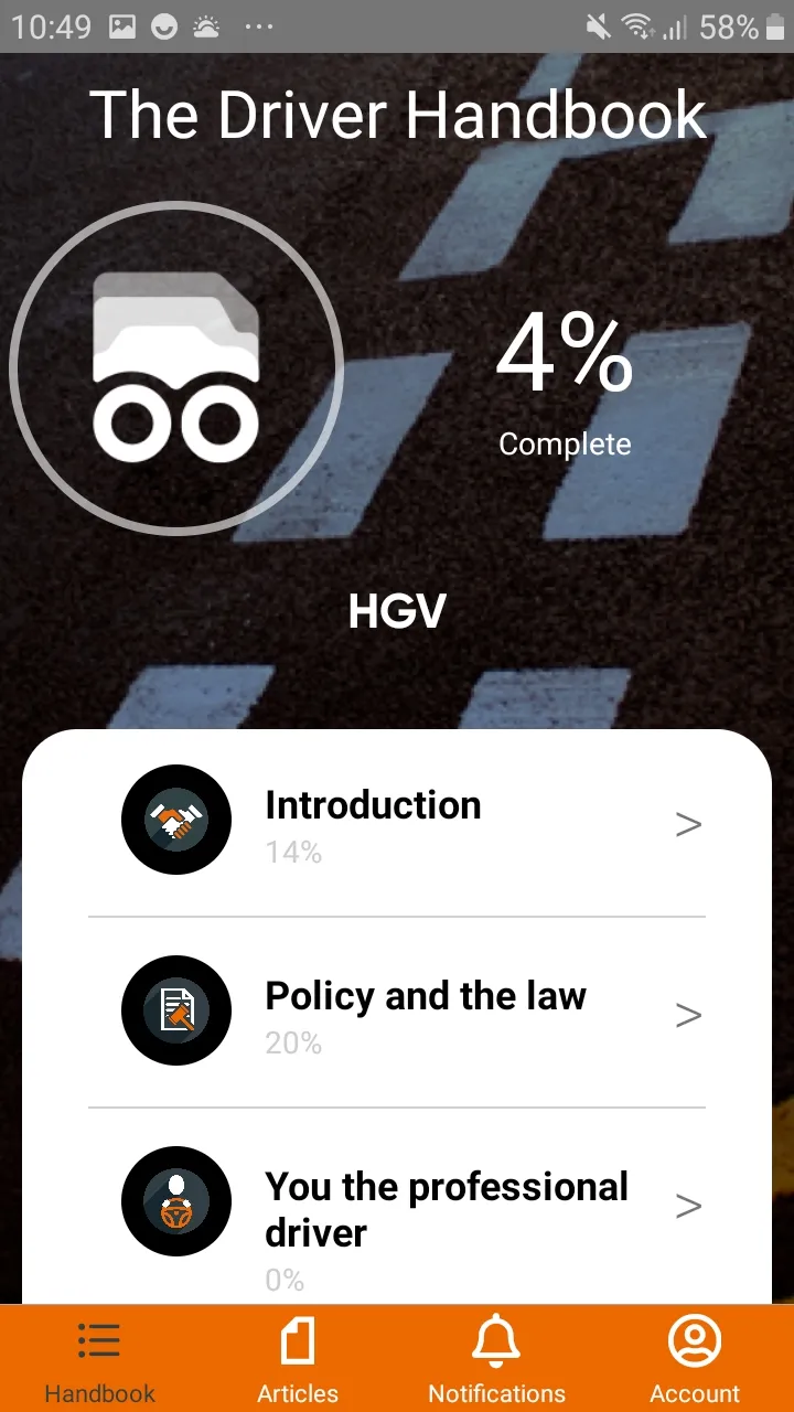 The Driver Handbook | Indus Appstore | Screenshot