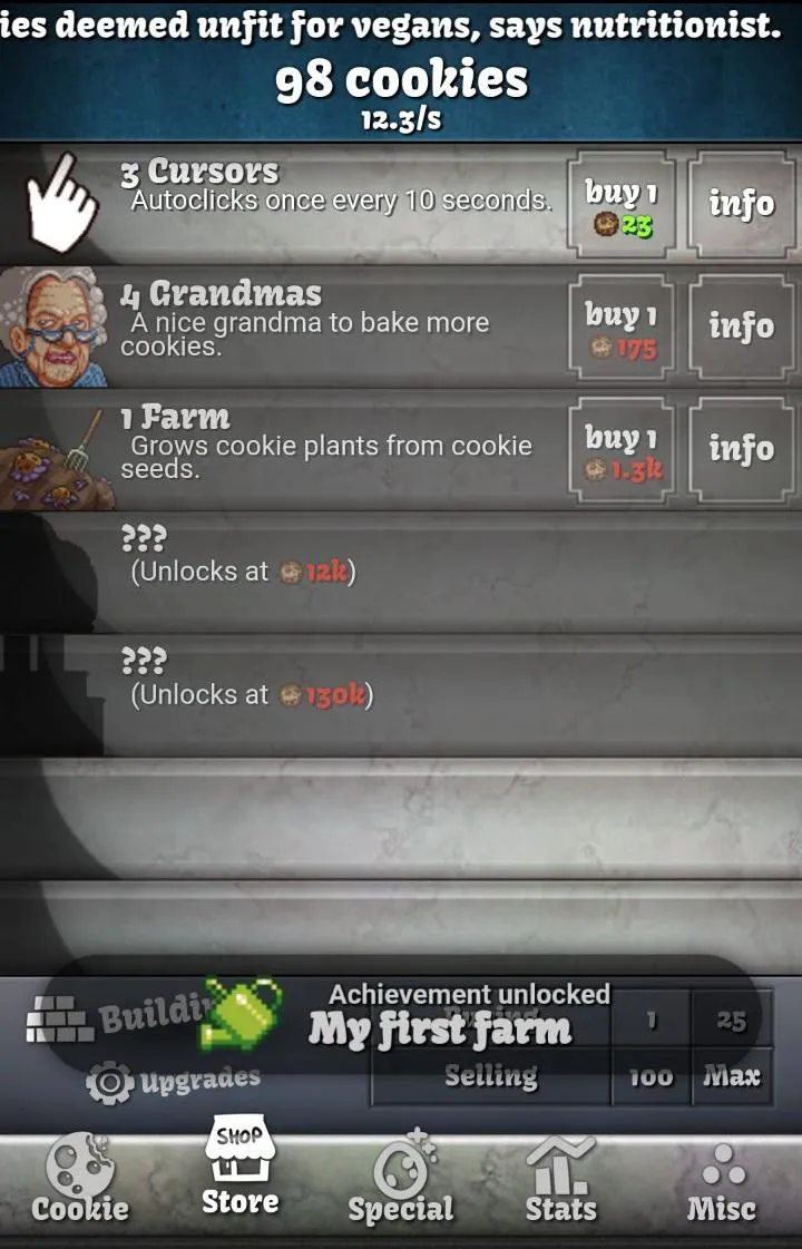 Cookie Clicker | Indus Appstore | Screenshot