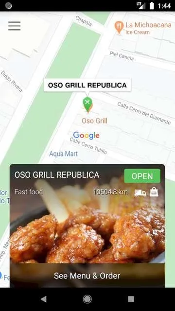 OSO GRILL REPUBLICA | Indus Appstore | Screenshot