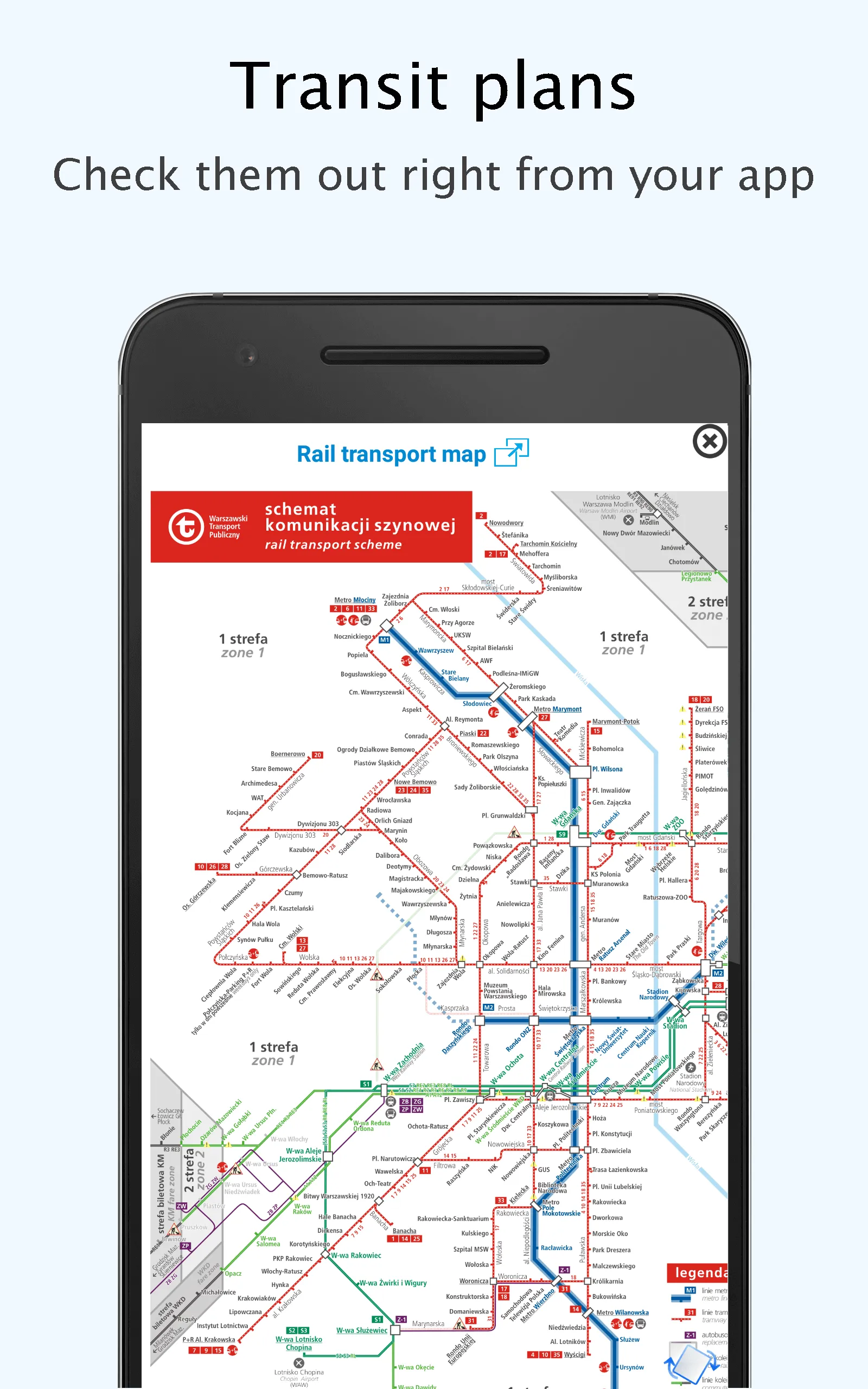 Warsaw Public Transport | Indus Appstore | Screenshot