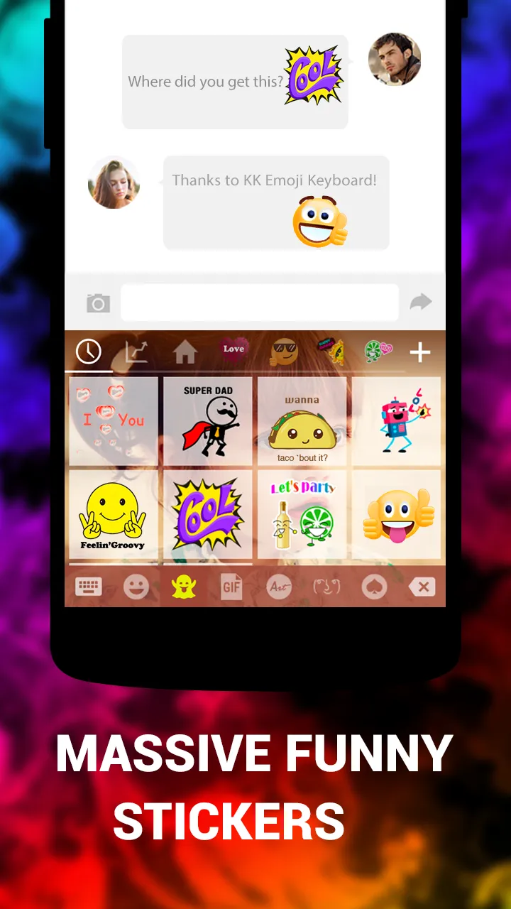 Keyboard - Emoji, Emoticons | Indus Appstore | Screenshot