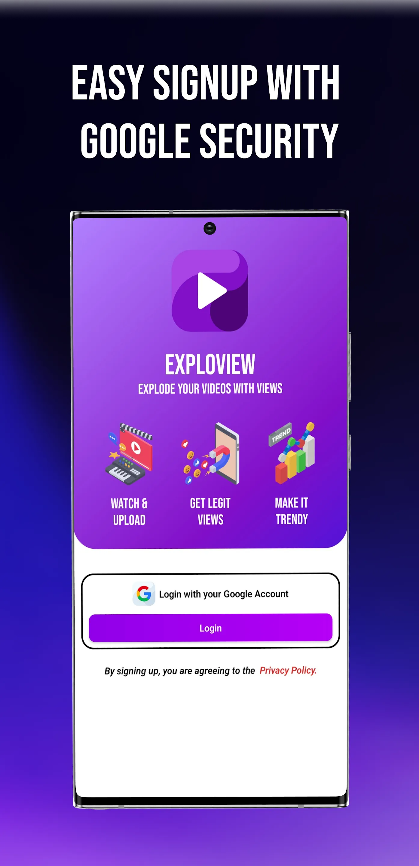 Exploview: Boost your Views | Indus Appstore | Screenshot