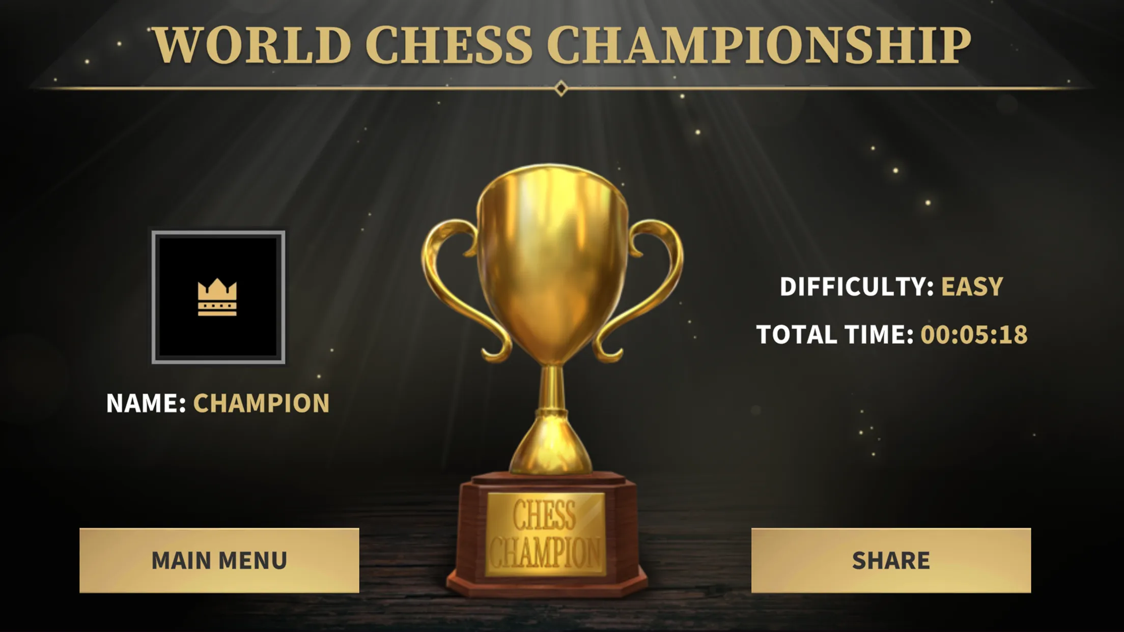 Champion Chess | Indus Appstore | Screenshot