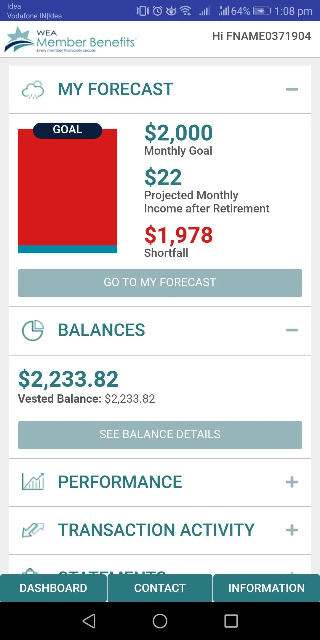 yourMONEY Snapshot | Indus Appstore | Screenshot