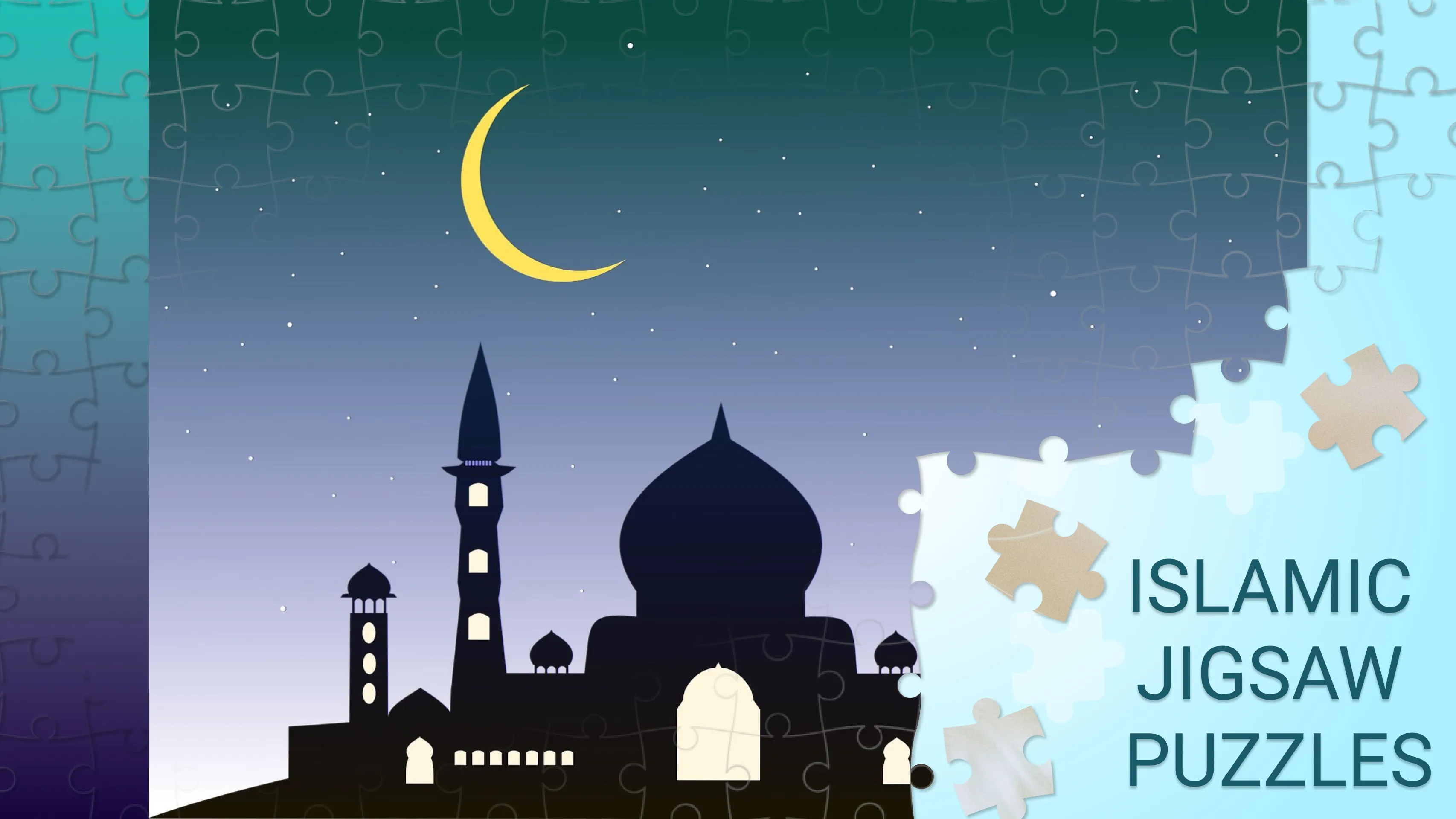 Islamic jigsaw puzzles games | Indus Appstore | Screenshot