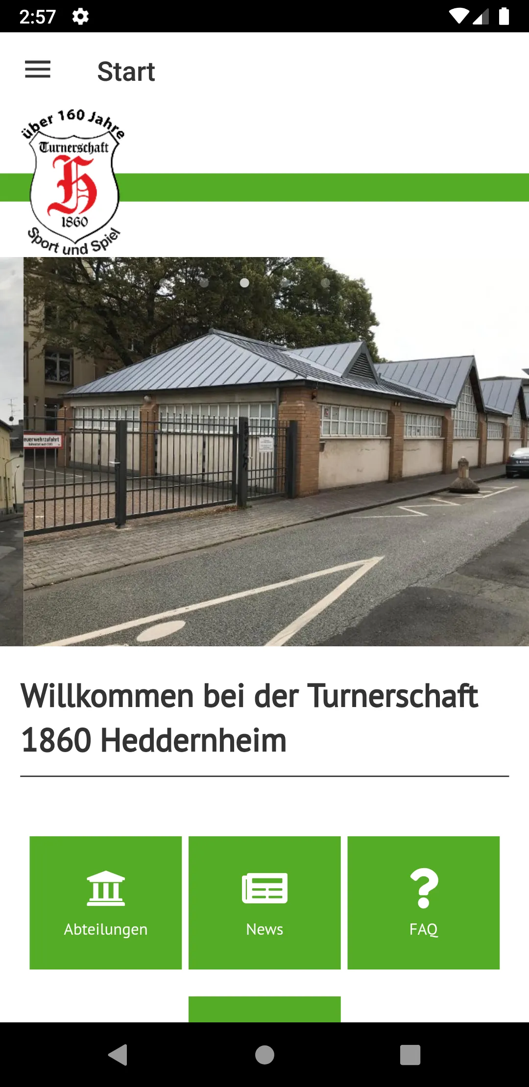 Turnerschaft Heddernheim | Indus Appstore | Screenshot