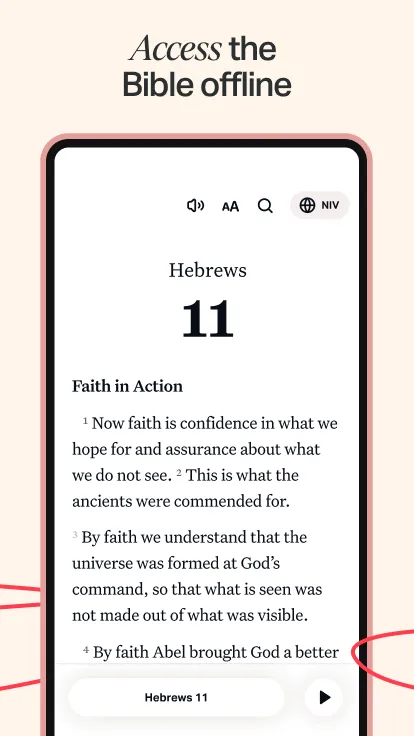 Holy Bible Offline NIV KJV App | Indus Appstore | Screenshot