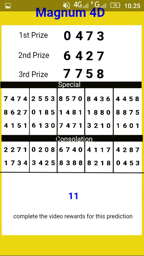 Lottery Magnum 4D | Indus Appstore | Screenshot