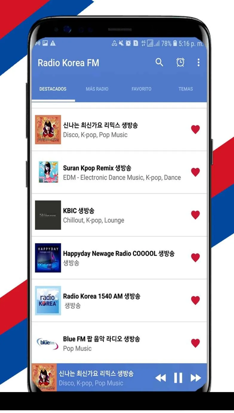 Radio Korea kpop | Indus Appstore | Screenshot