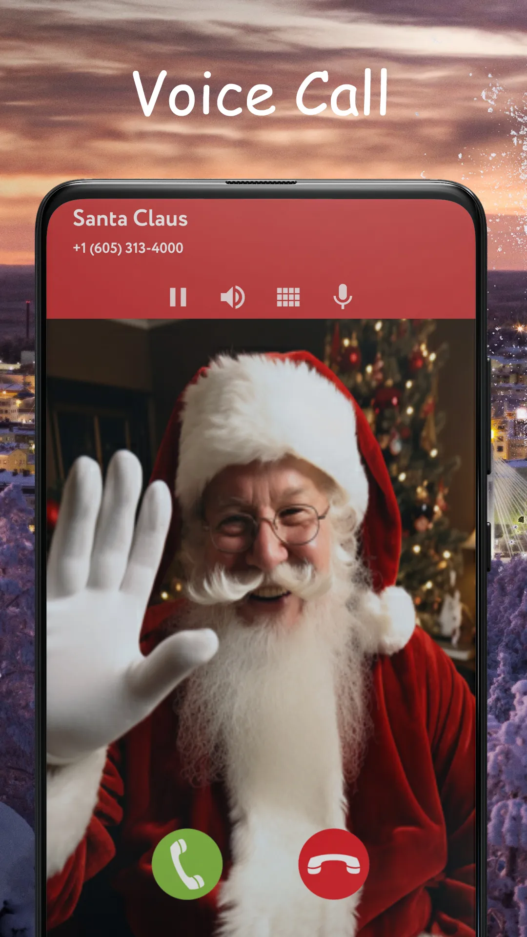 Prank Video Call Santa Claus | Indus Appstore | Screenshot