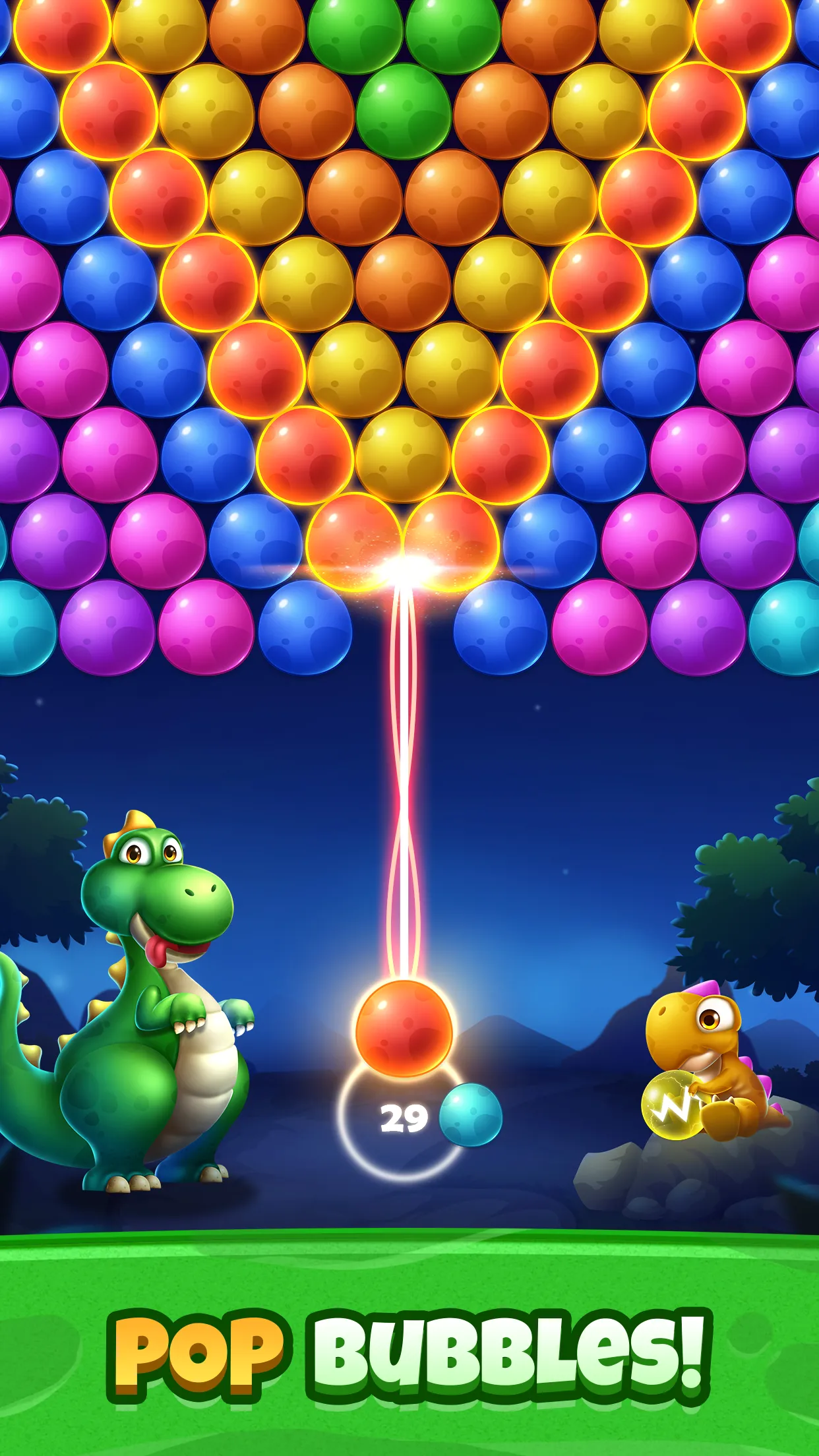 Bubble Shooter Primitive Eggs | Indus Appstore | Screenshot