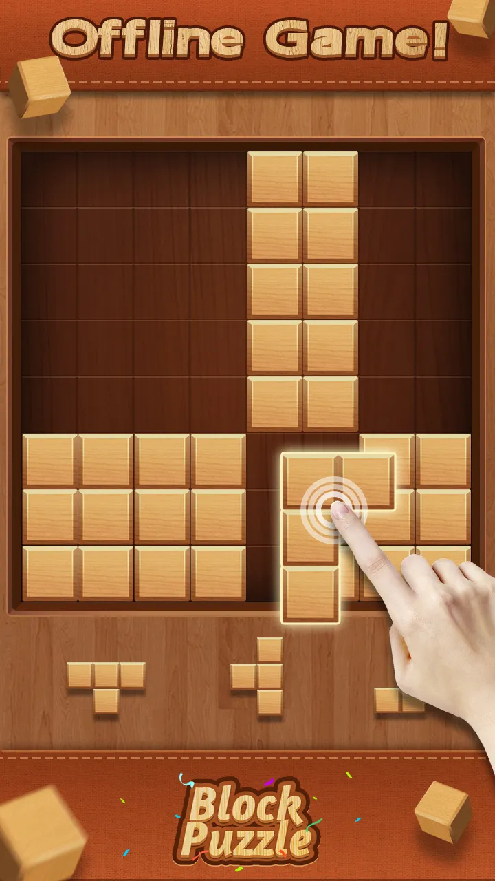 Wood Block Puzzle 2020 : Free  | Indus Appstore | Screenshot