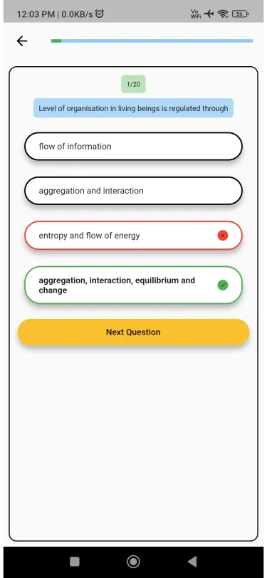 NDA Quiz | Indus Appstore | Screenshot