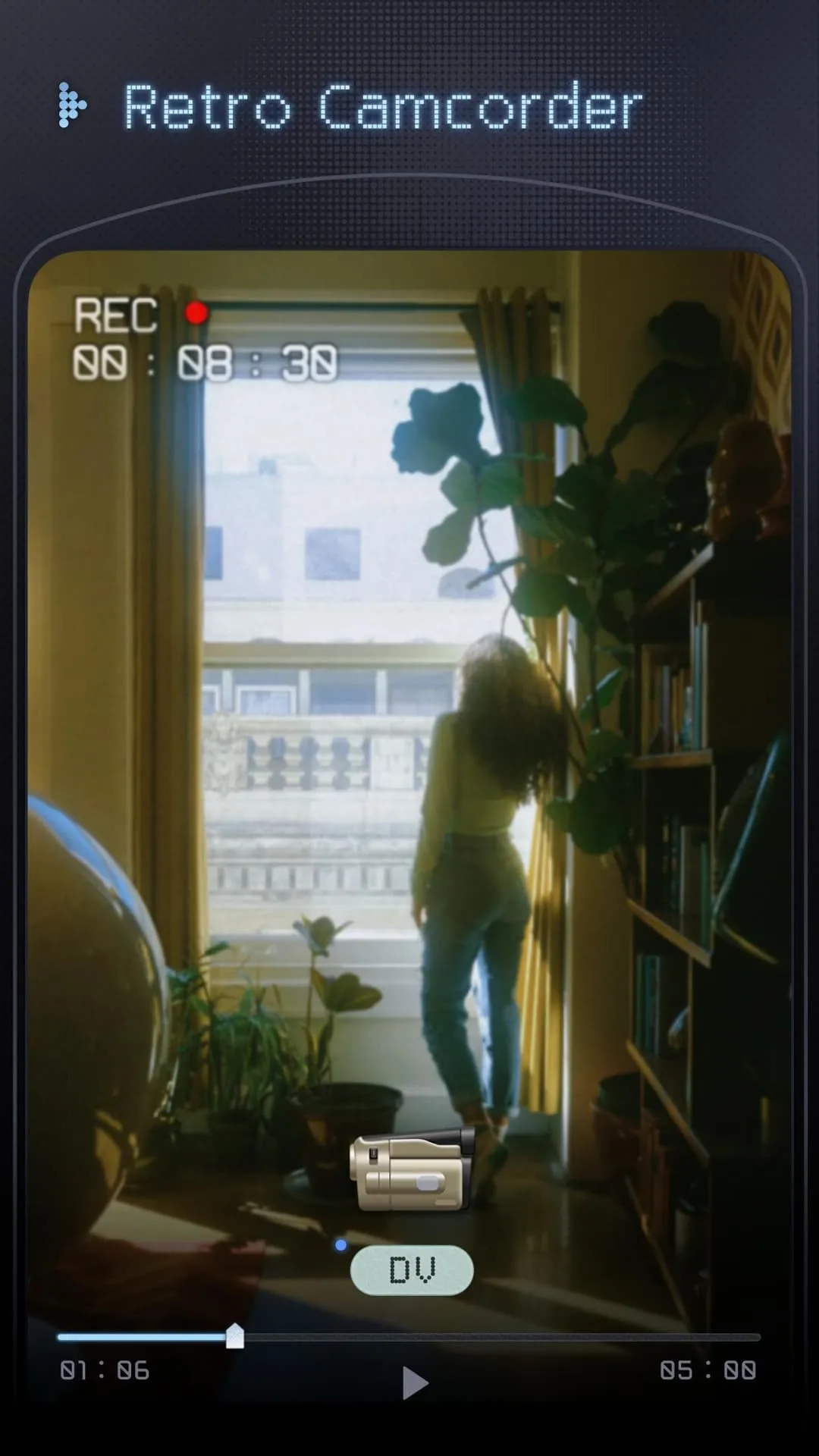 OldReel - Vintage Camcorder | Indus Appstore | Screenshot