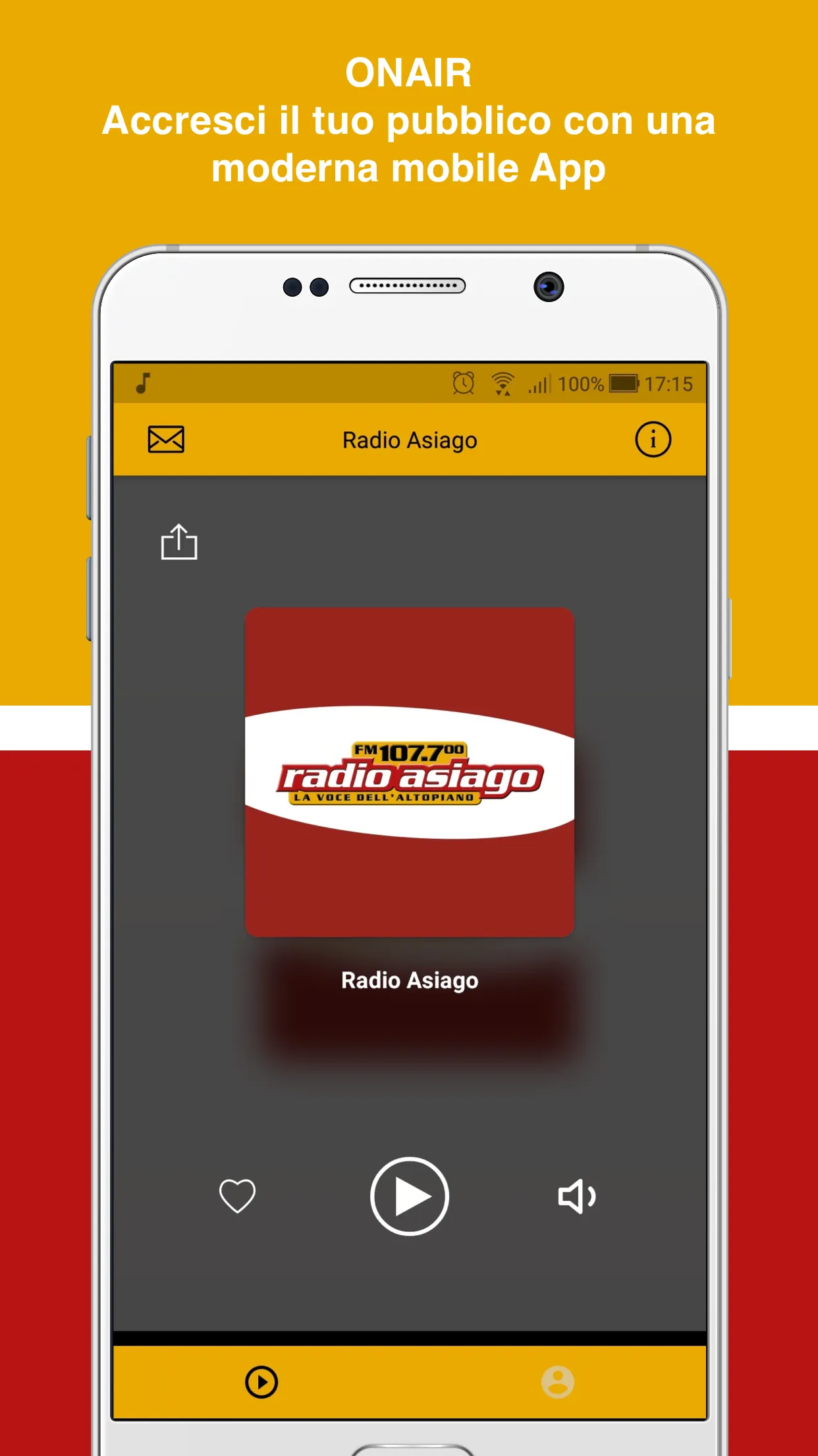 Radio Asiago | Indus Appstore | Screenshot