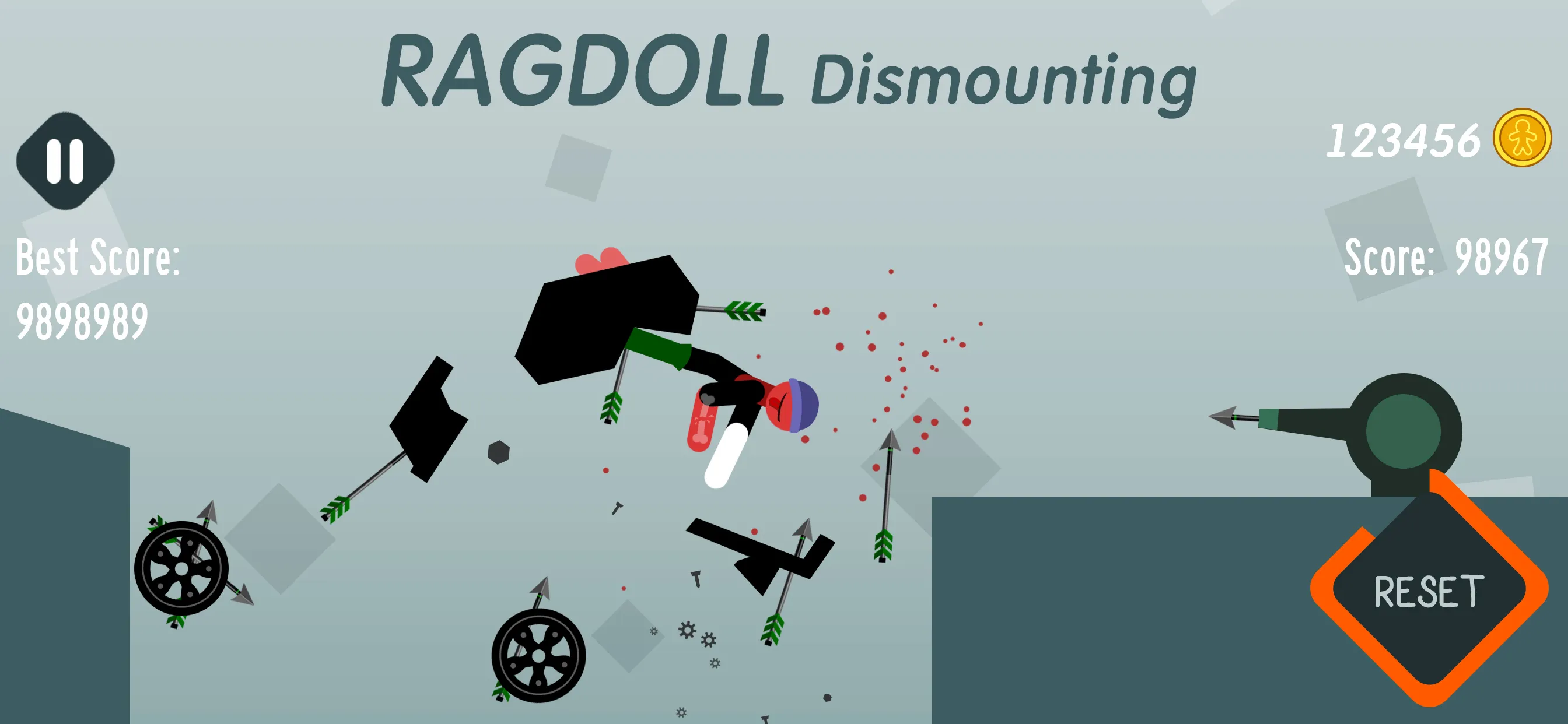 Ragdoll Dismounting | Indus Appstore | Screenshot