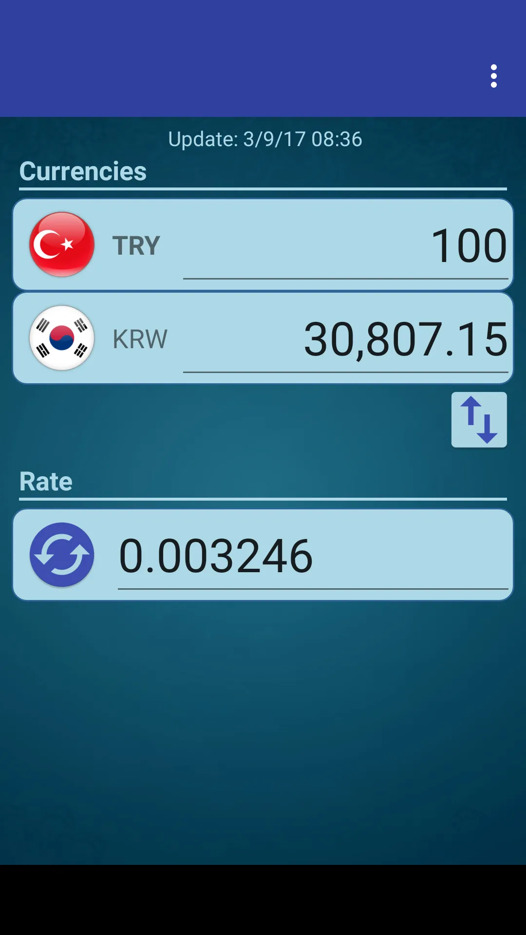 S Korea Won x Turkish Lira | Indus Appstore | Screenshot