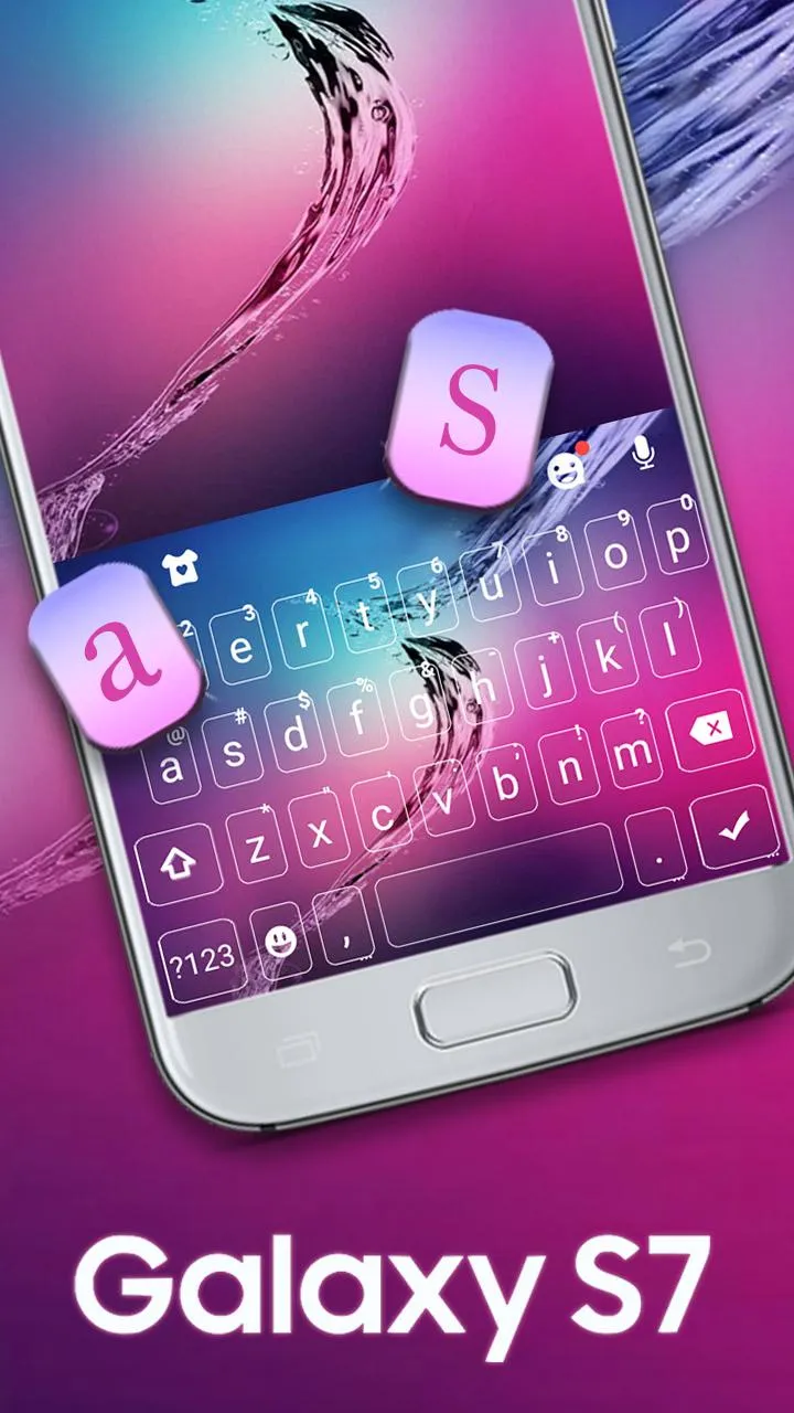 Galaxy S7 Gradient Keyboard Th | Indus Appstore | Screenshot