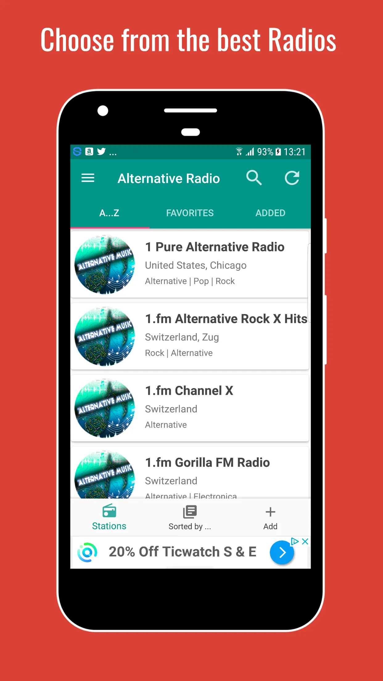 Alternative Rock Radio | Indus Appstore | Screenshot