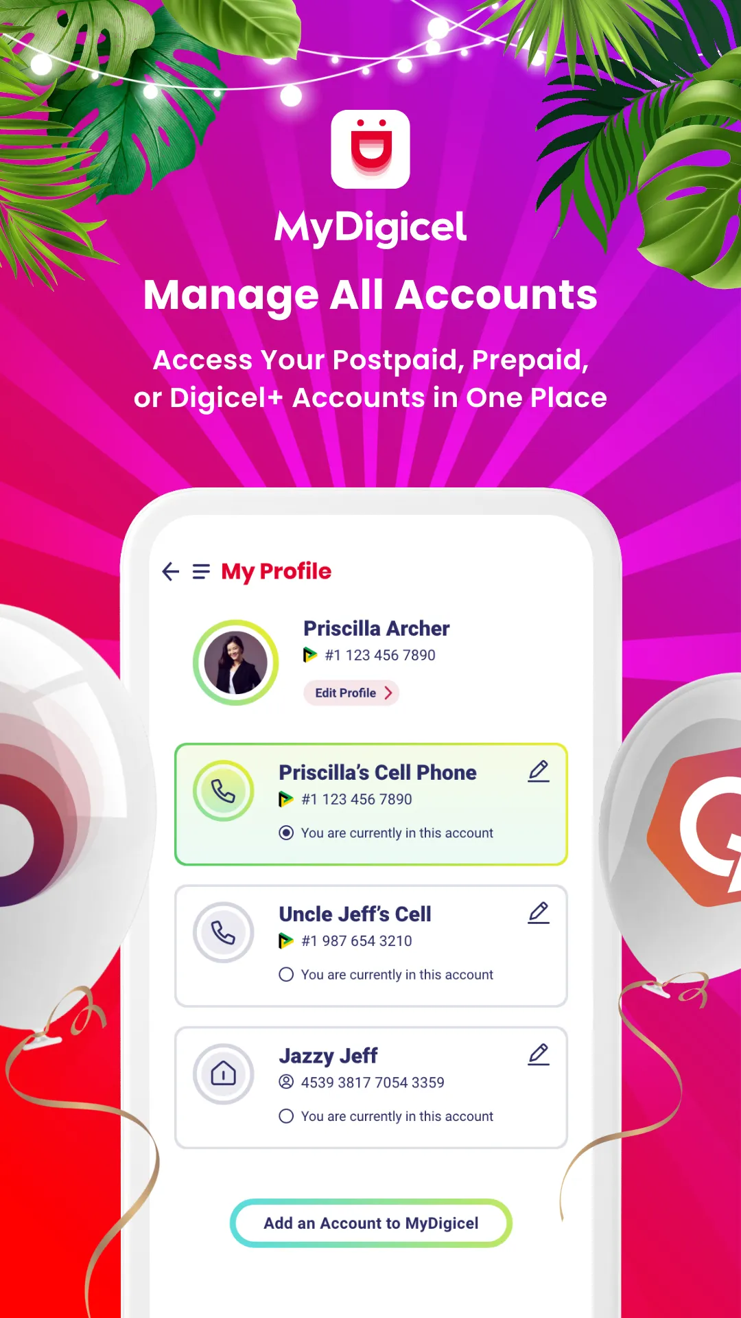 MyDigicel | Indus Appstore | Screenshot