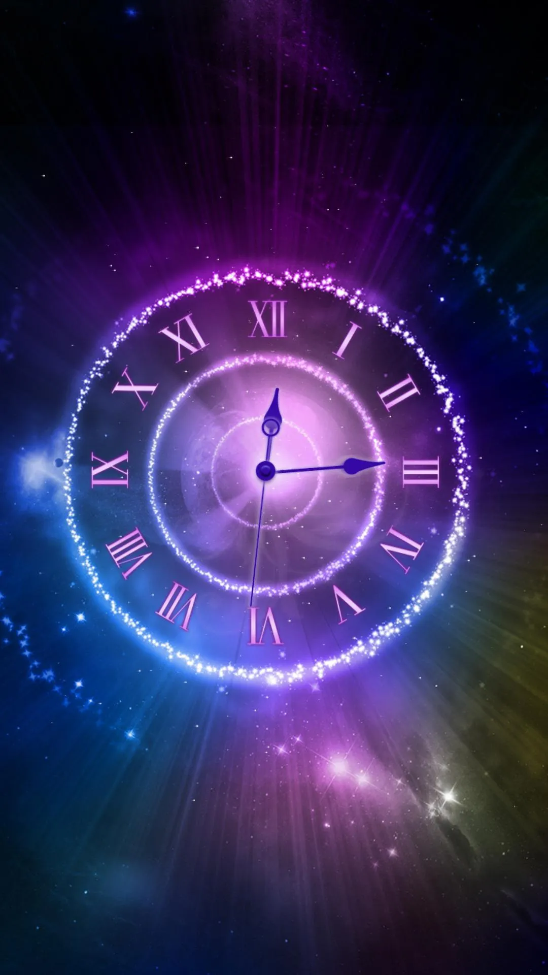 Shining Clock Live Wallpaper | Indus Appstore | Screenshot