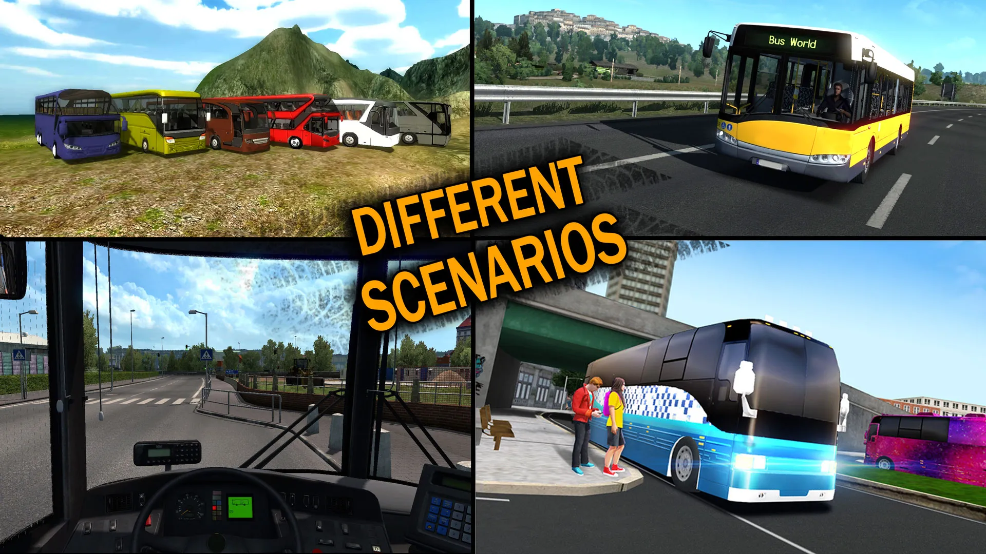 Offroad Coach Tourist Bus Game | Indus Appstore | Screenshot