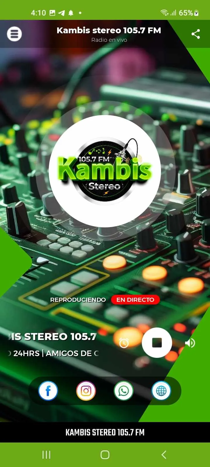 Kambis Stereo | Indus Appstore | Screenshot