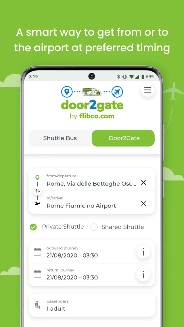 flibco.com - Bus & Door2Gate | Indus Appstore | Screenshot