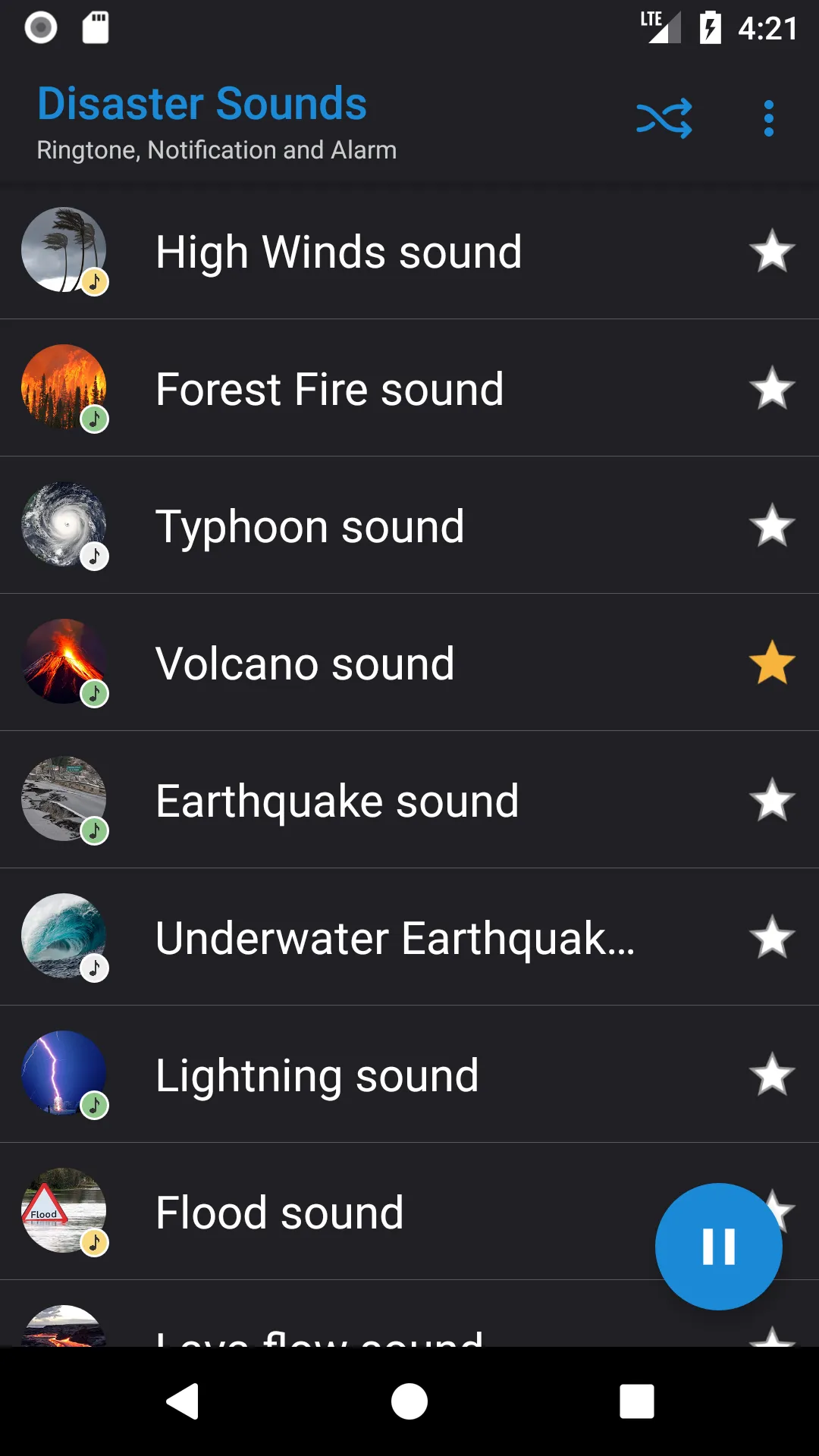 Appp.io - Disaster Sounds | Indus Appstore | Screenshot