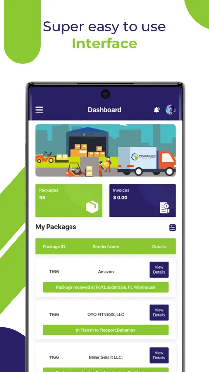 Compass Couriers | Indus Appstore | Screenshot