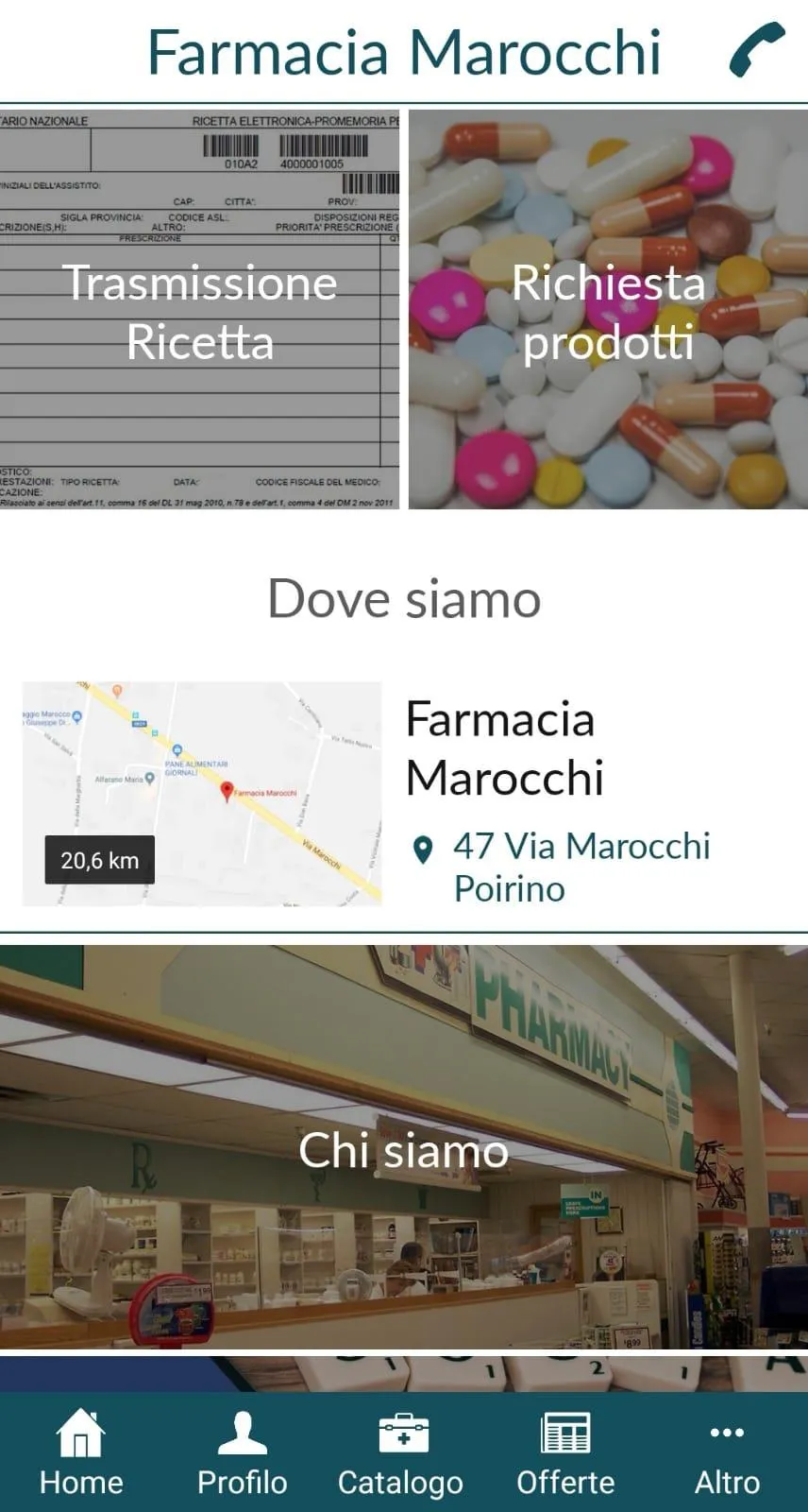 Farmacia Marocchi | Indus Appstore | Screenshot