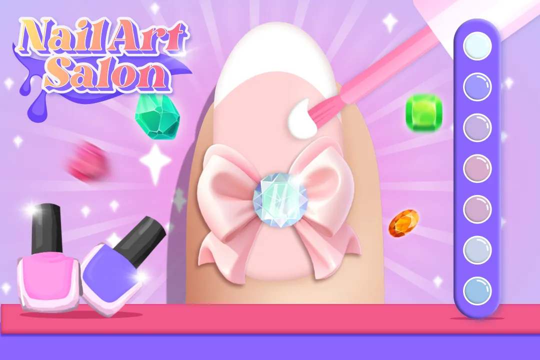 Nail Art Salon for Kids Game | Indus Appstore | Screenshot