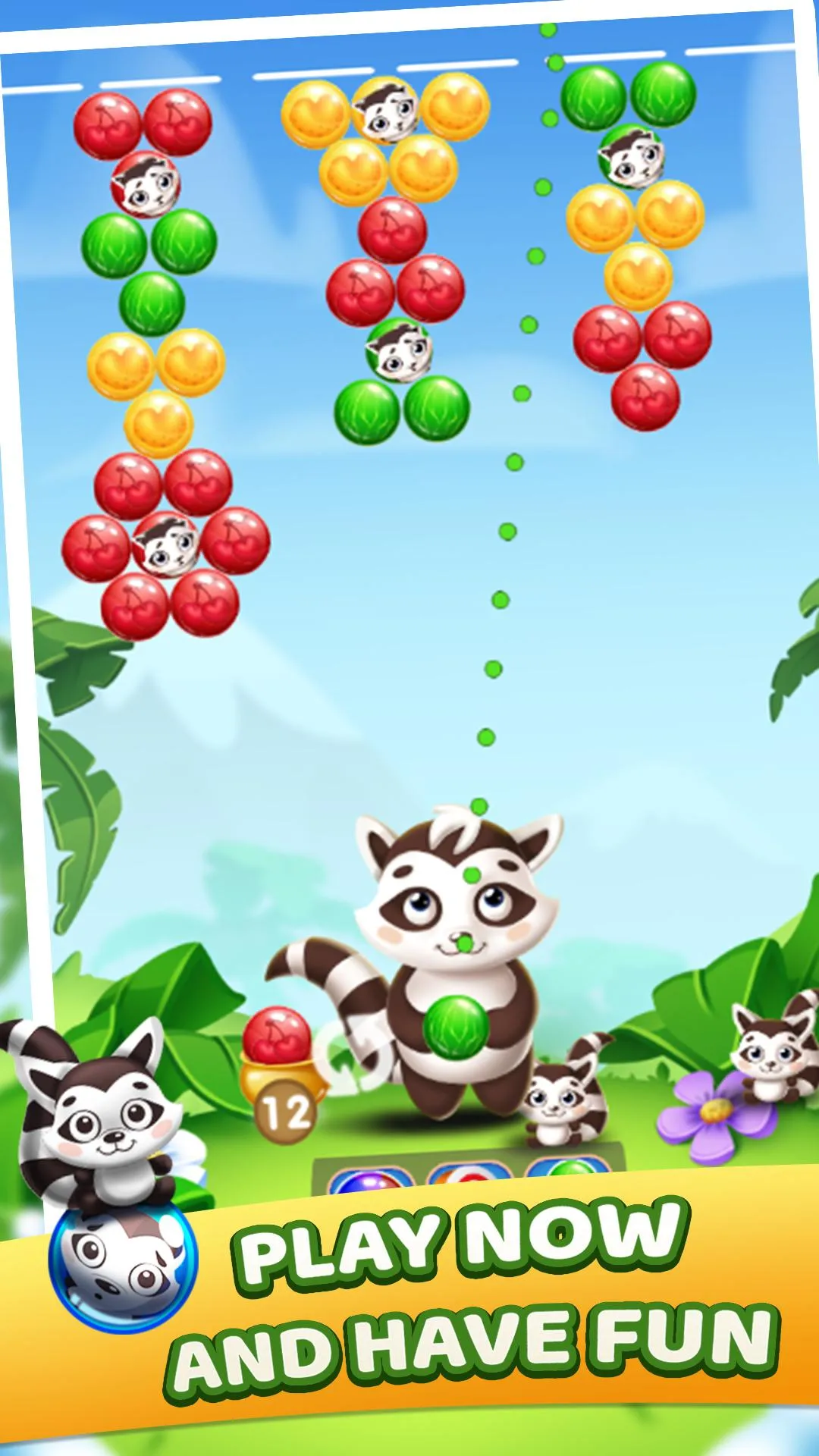 Raccoon Bubbles | Indus Appstore | Screenshot