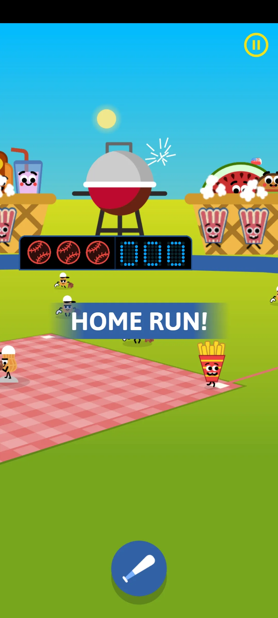 Doodle Slugger : Baseball Game | Indus Appstore | Screenshot