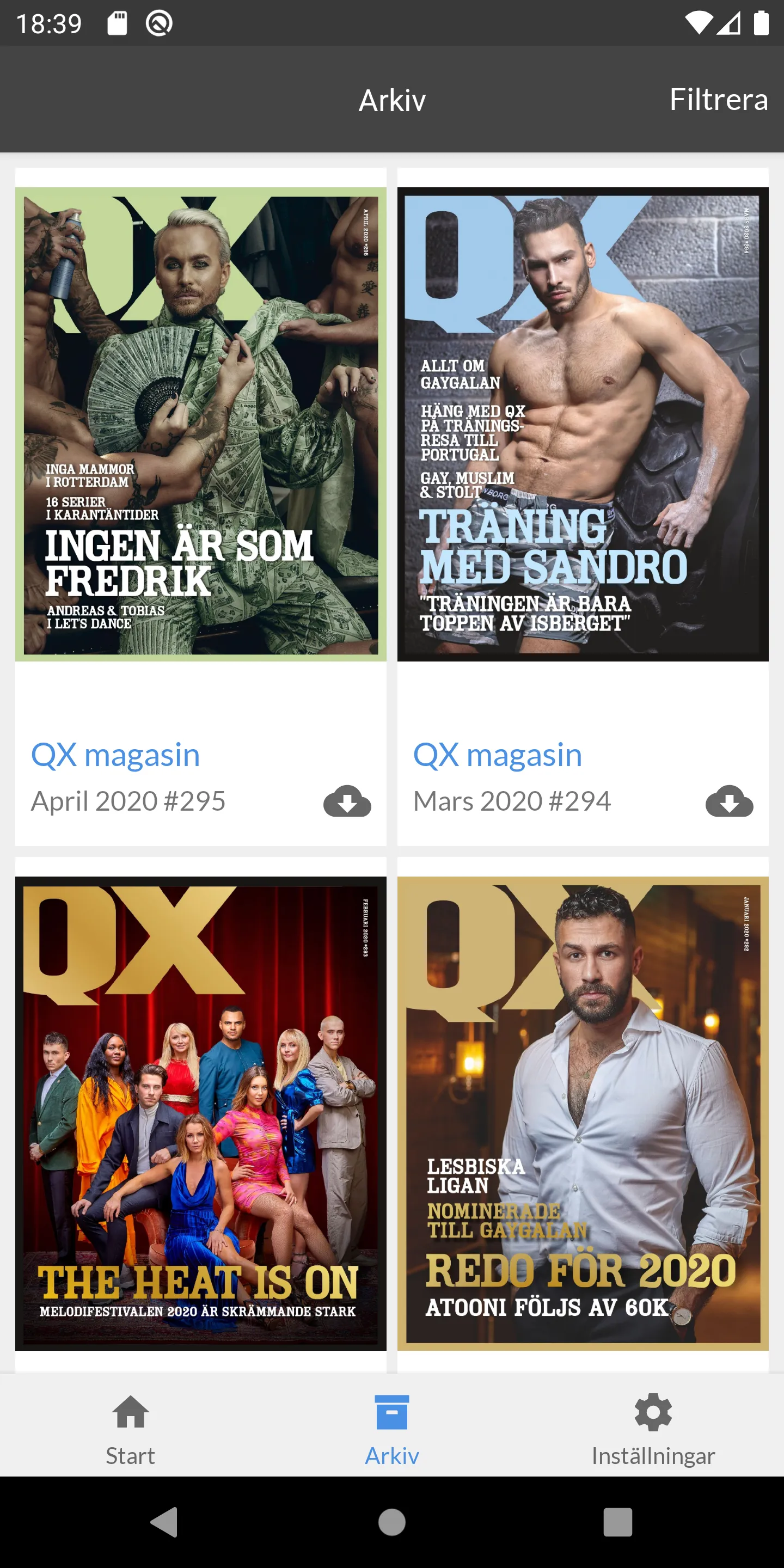 Tidningen QX | Indus Appstore | Screenshot