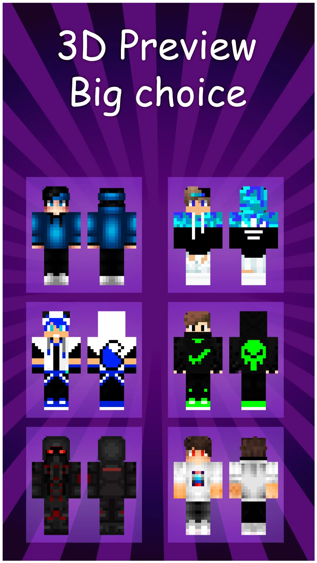 Boys Skins For Minecraft PE | Indus Appstore | Screenshot