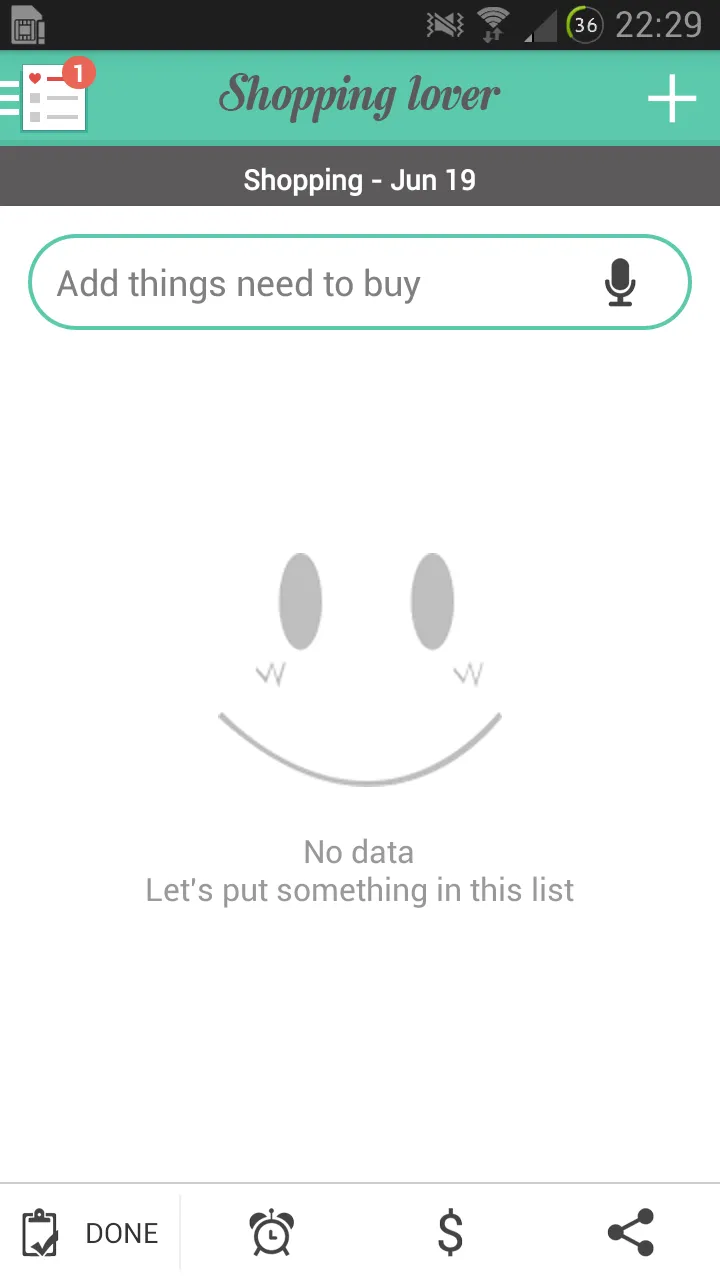 Shopping Lover - Shopping List | Indus Appstore | Screenshot