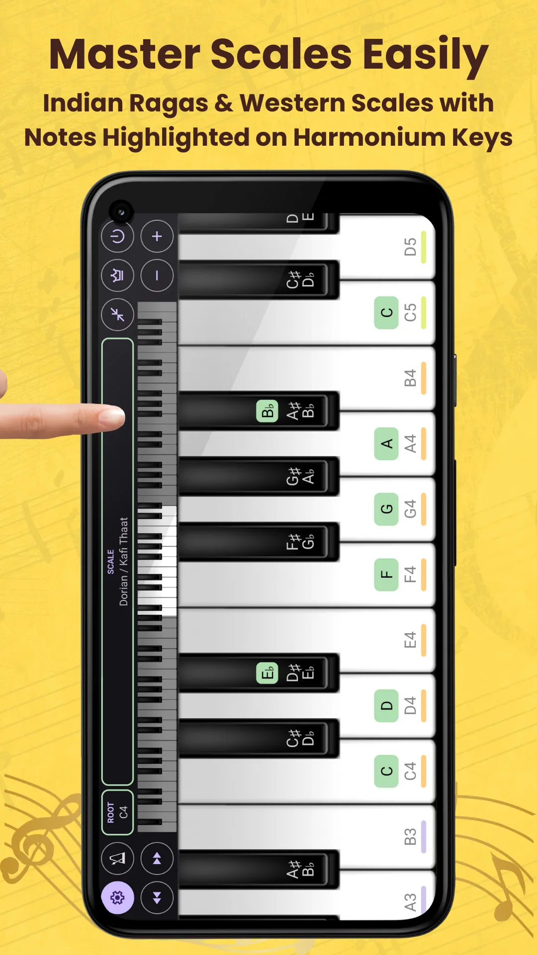Harmonium and Scales | Indus Appstore | Screenshot
