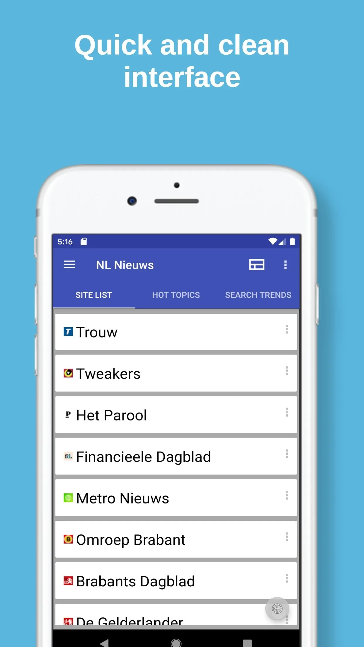 Laatste nieuws | Indus Appstore | Screenshot