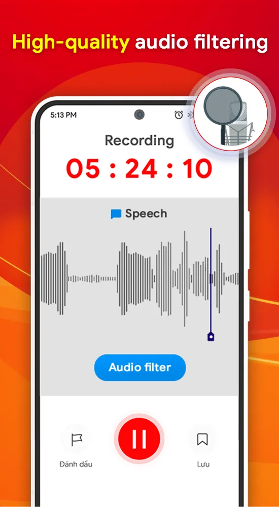 Voice Recorder & Noise Reducer | Indus Appstore | Screenshot