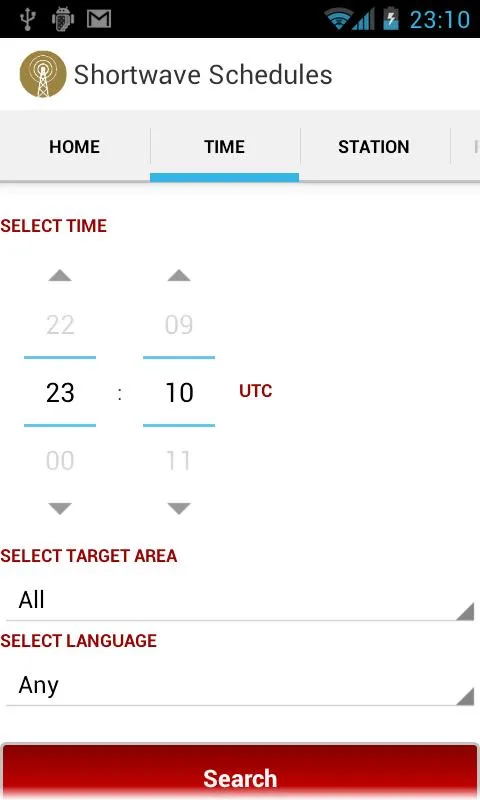 Shortwave Radio Schedules | Indus Appstore | Screenshot